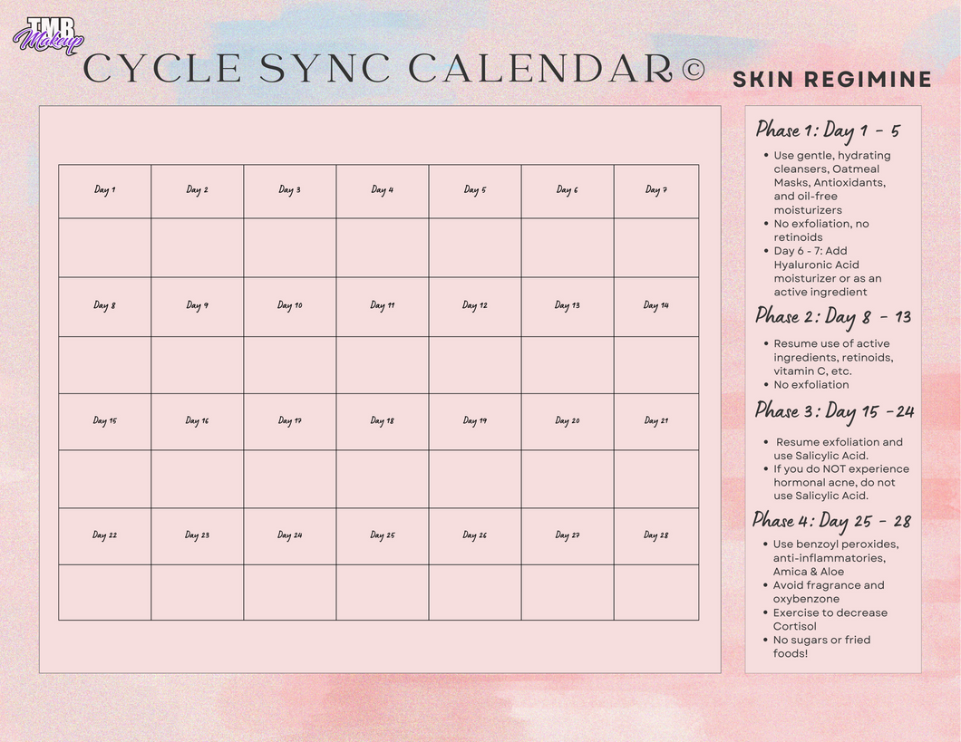 TMB Cycle Sync Calendar